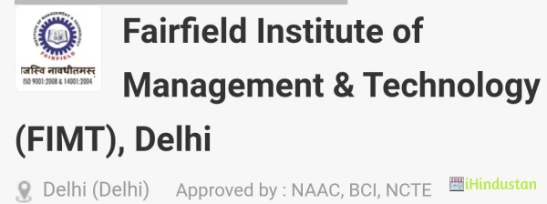 Fairfield Institute of Management & Technology, Delhi - Logo