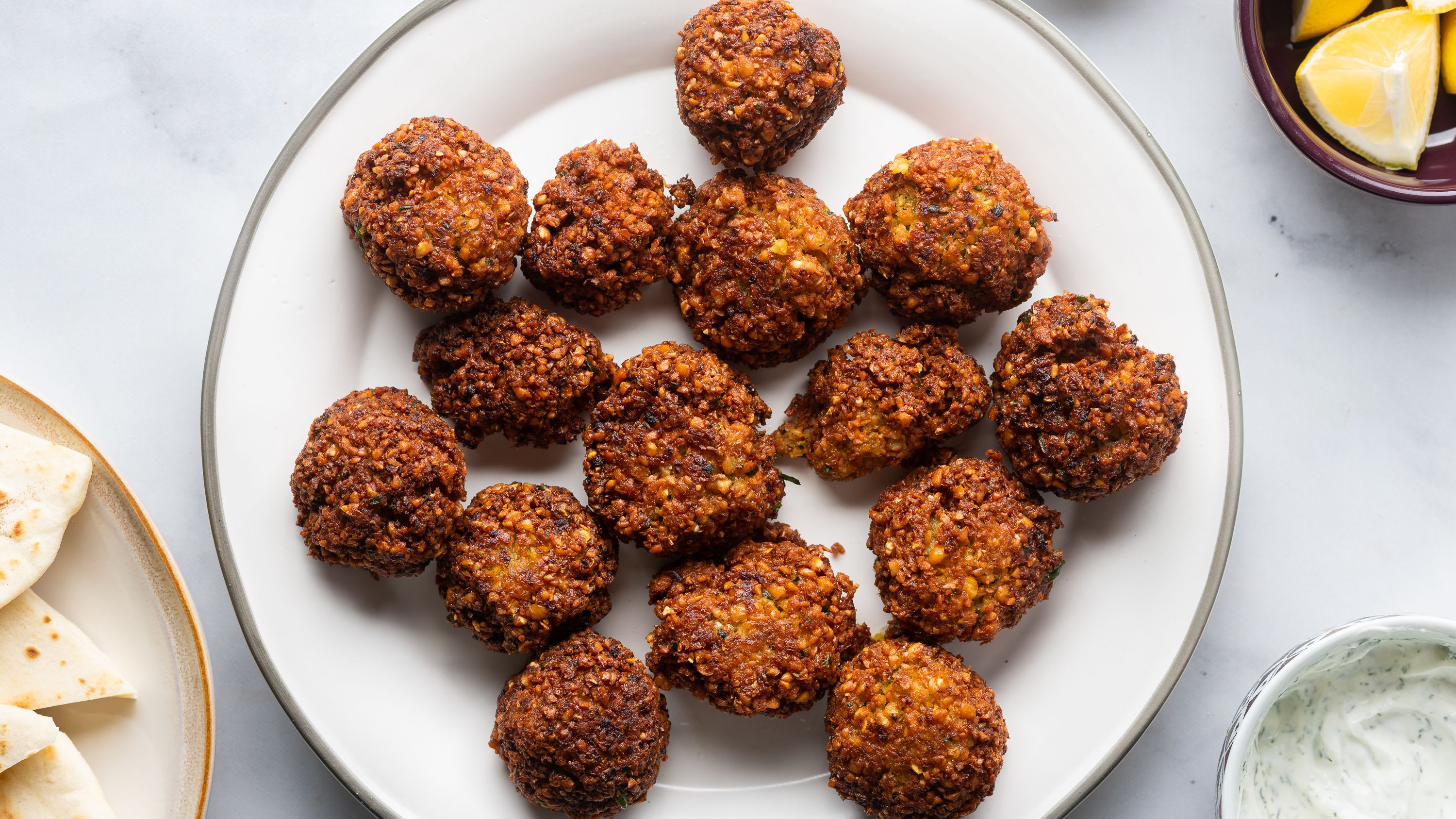 Falafel with Hummus R - Logo