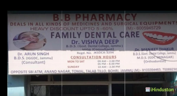 FAMILY DENTAL CARE BY DR. VISHVA DEEP - Logo