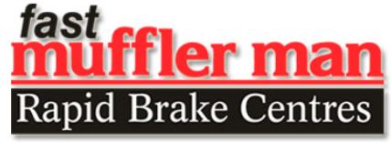 Fast Muffler Man &a; Rapid Brake Centres - Logo