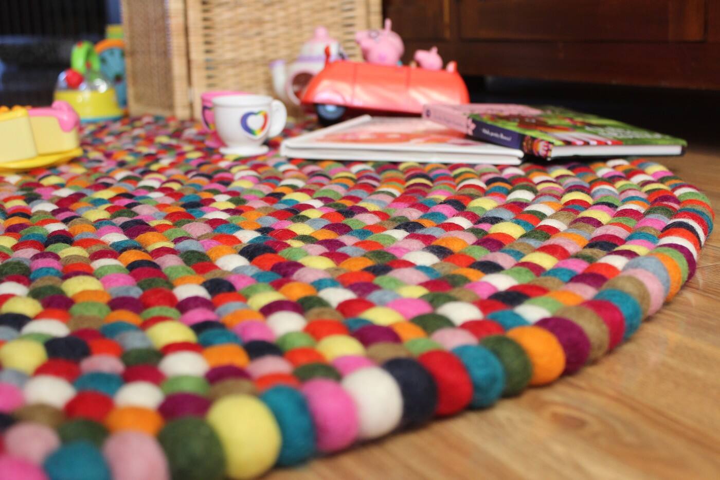 Felt Ball Rug Australia - Cover photo