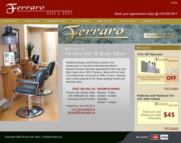 Ferraro Hair&a;Body Care - Logo