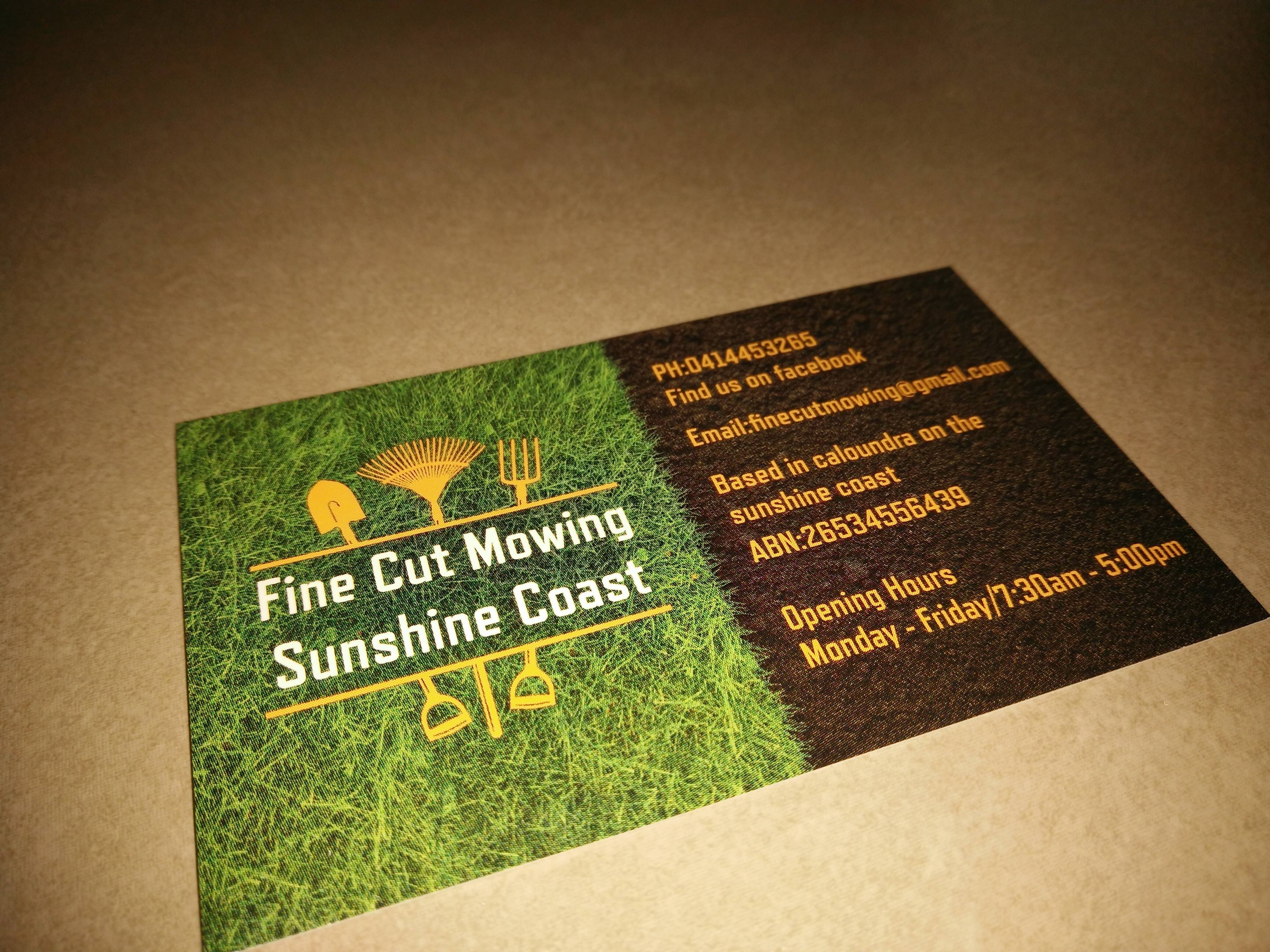 Fine Cut Mowing Sunshine Coast - Cover photo