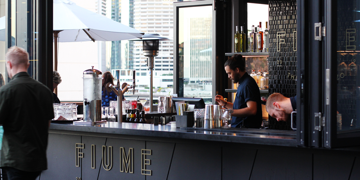 Fiume Bar at Crystalbrook Vincent - Logo