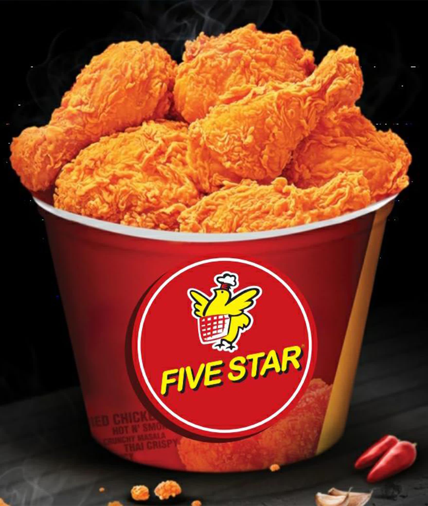 Five Star Chicken - Logo