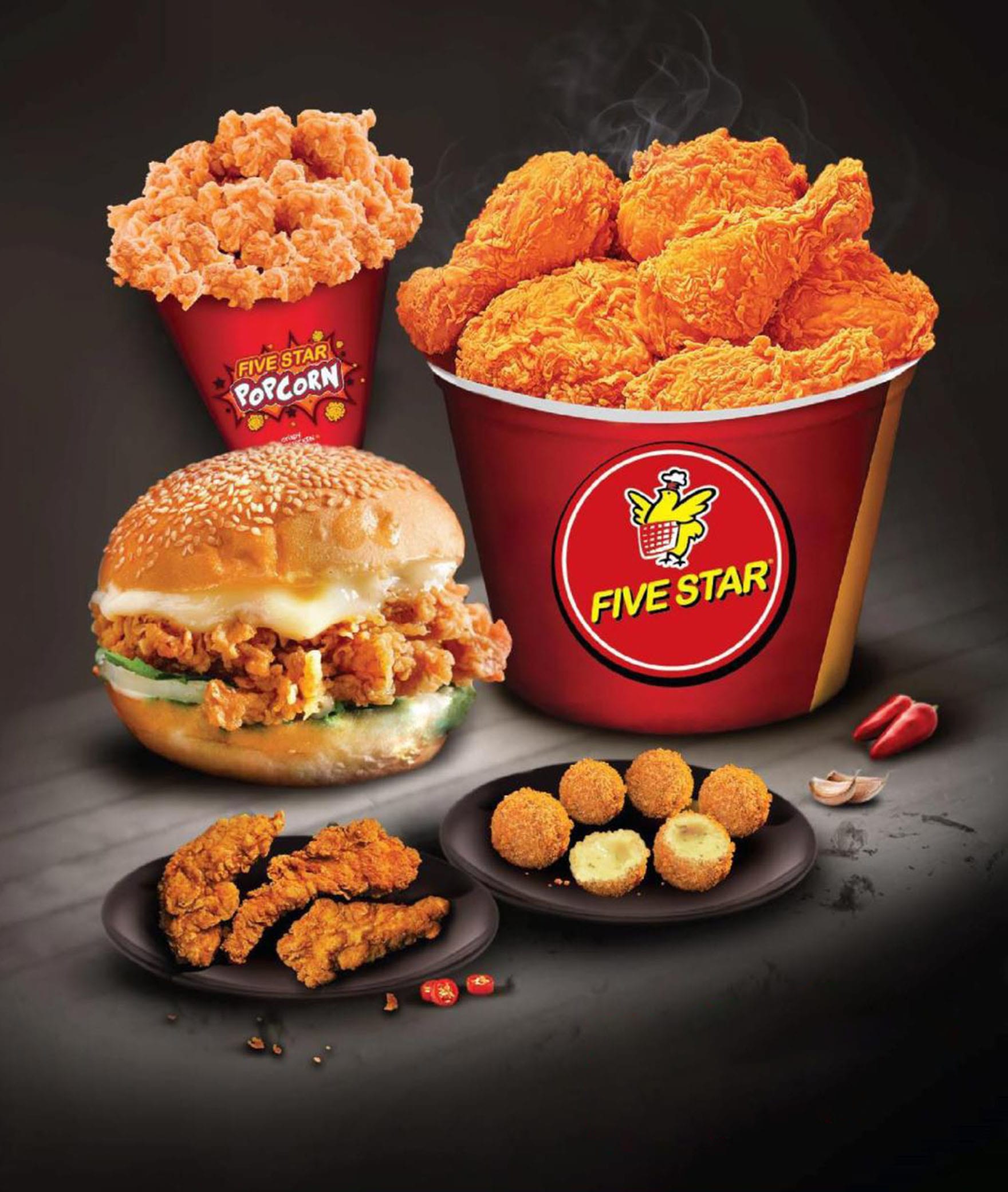 Five Star Chicken - Logo