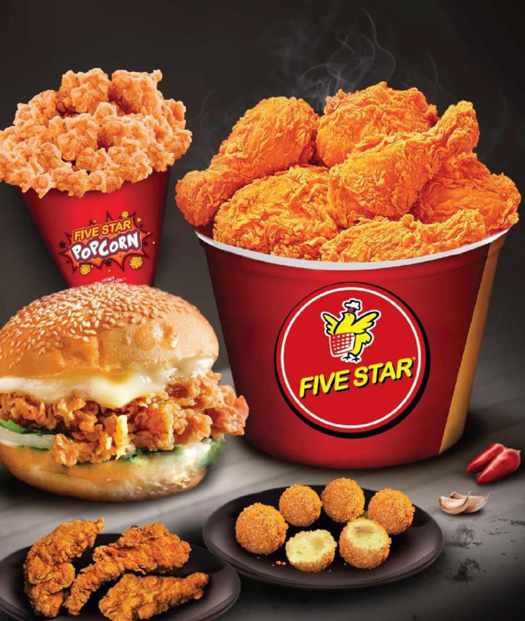 Five Star Chicken - Logo