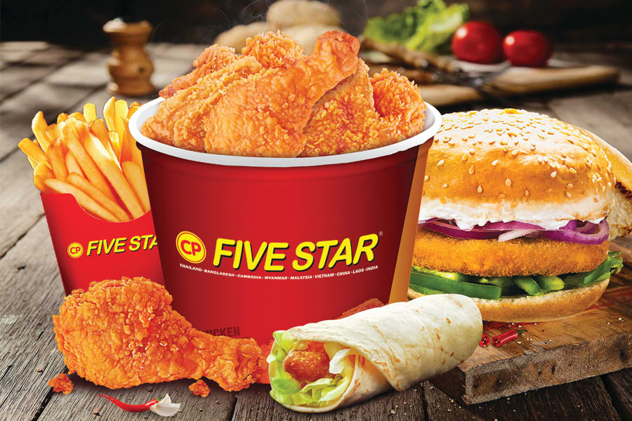 Five Star Chicken - Logo