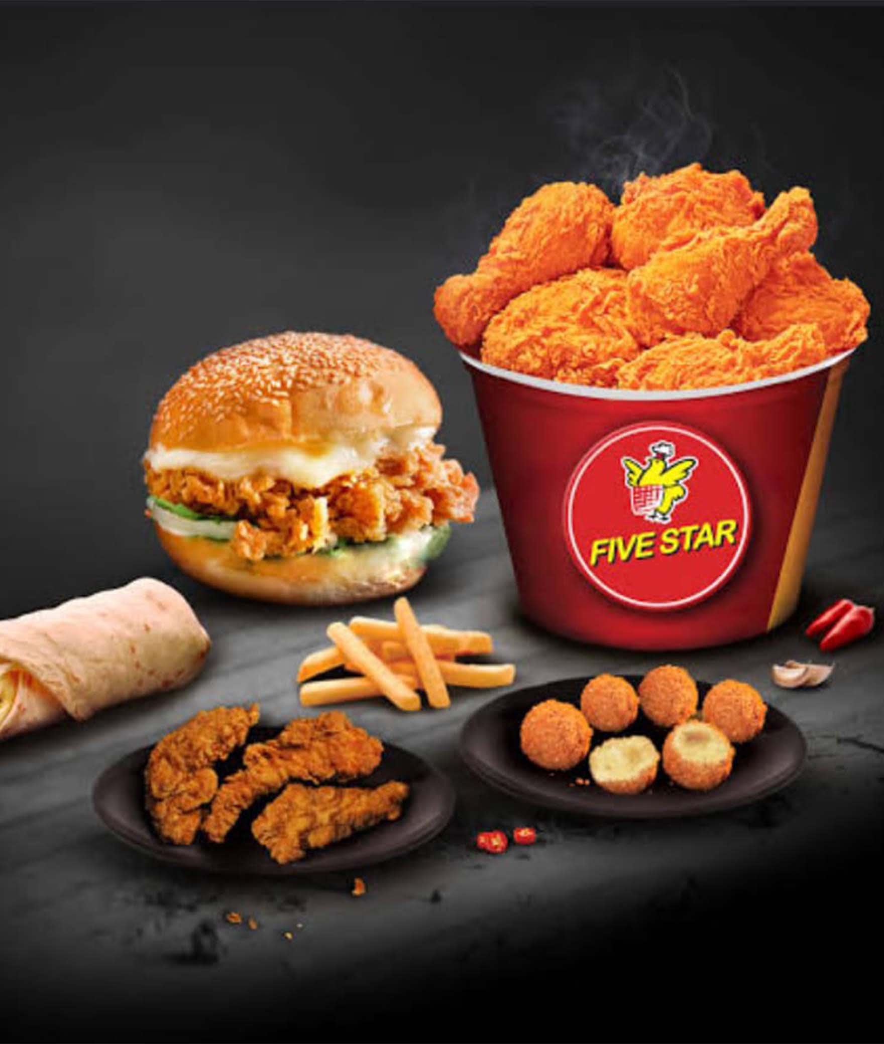 Five Star Chicken - Logo