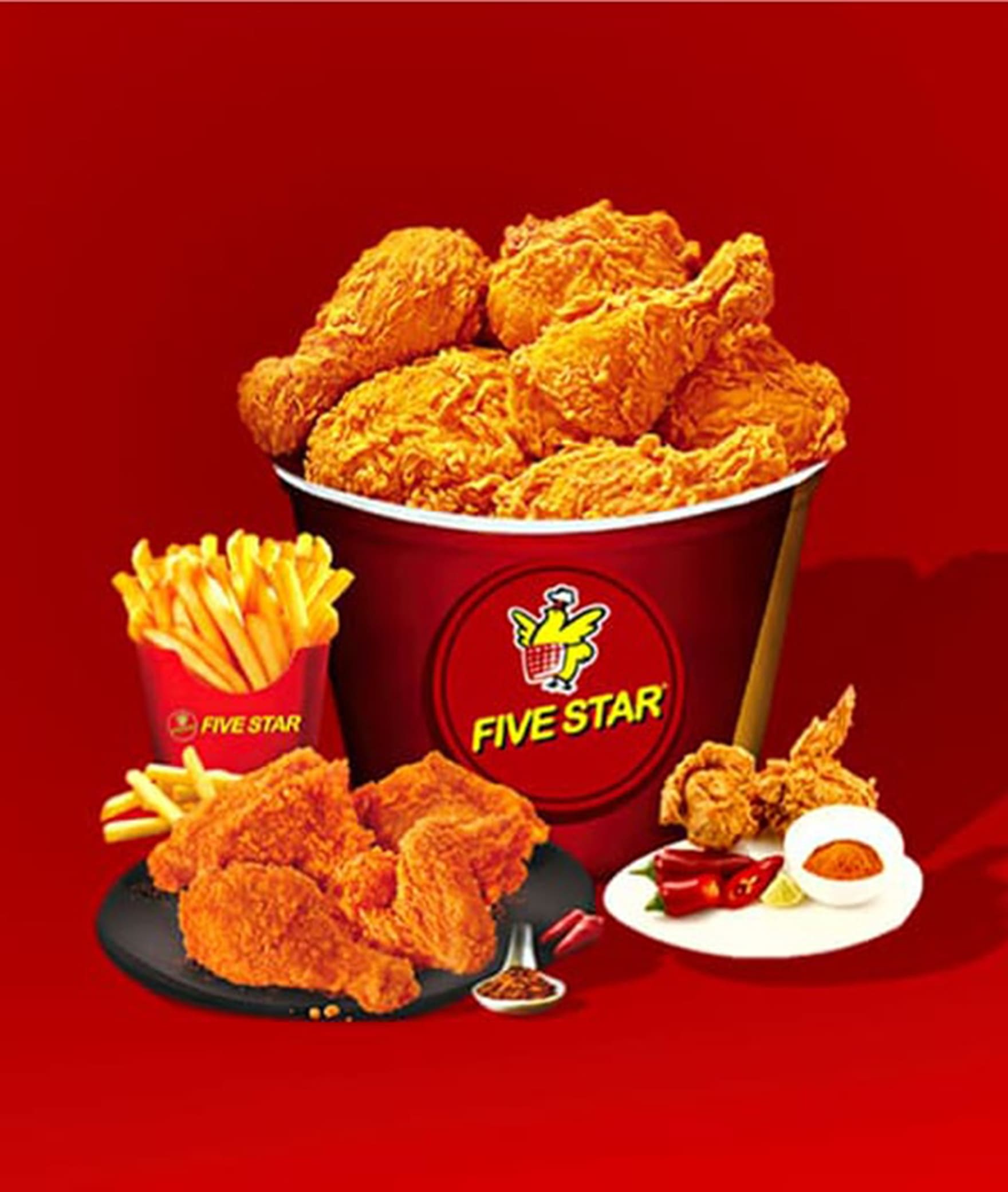 Five Star Chicken - Logo