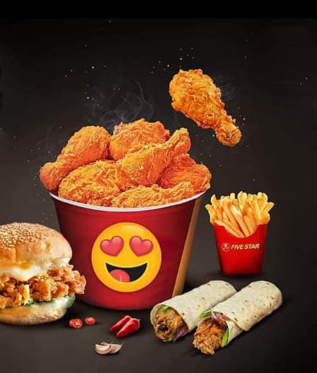 Five star chicken - Murali Nagar - Logo