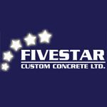 Five Star Custom Concrete - Logo