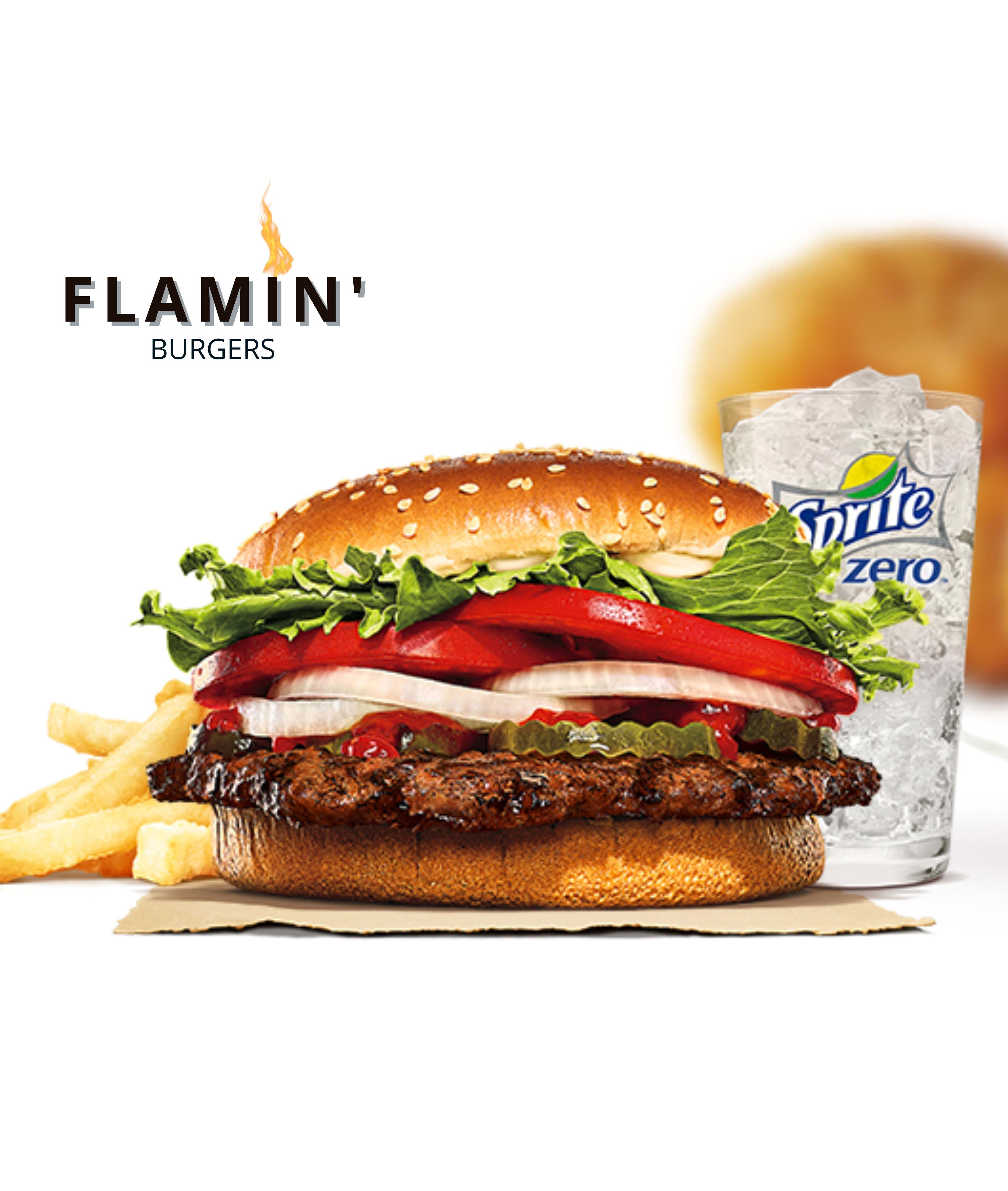 Flamin' Burgers - Logo