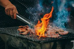 Flaming Grill Barbeque - Logo