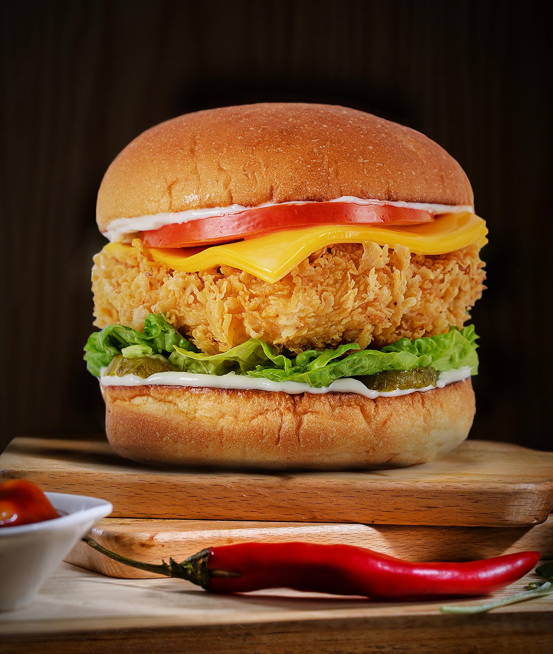 FLAMIN' HOT CHICKEN - Logo