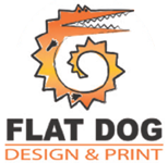 Flat Dog Design & Print - Logo