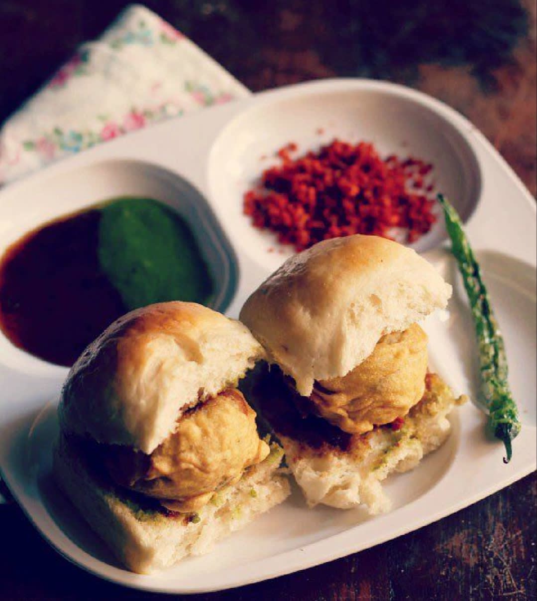 Flavours Of Vada Pav - Logo