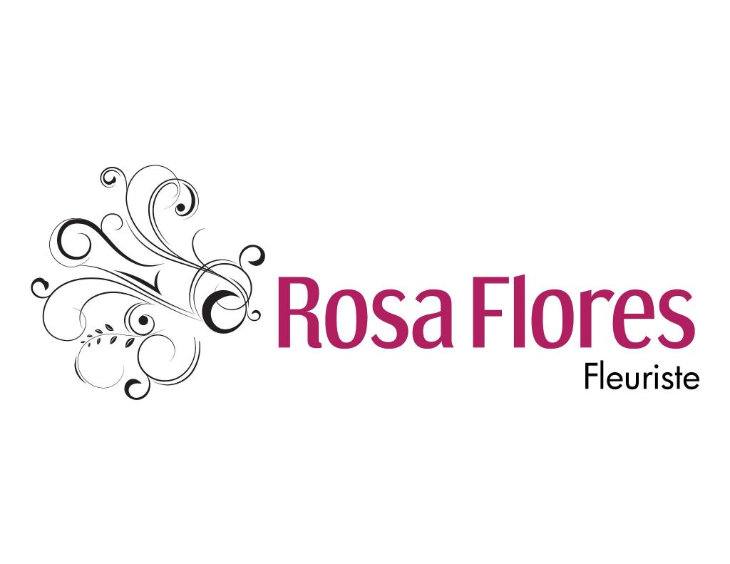 Fleuriste Rosa Flores - Logo