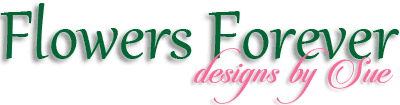 Flowers Forever Designs by Sue - Logo