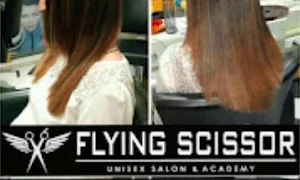 Flying Scissor Unisex Salon - Logo
