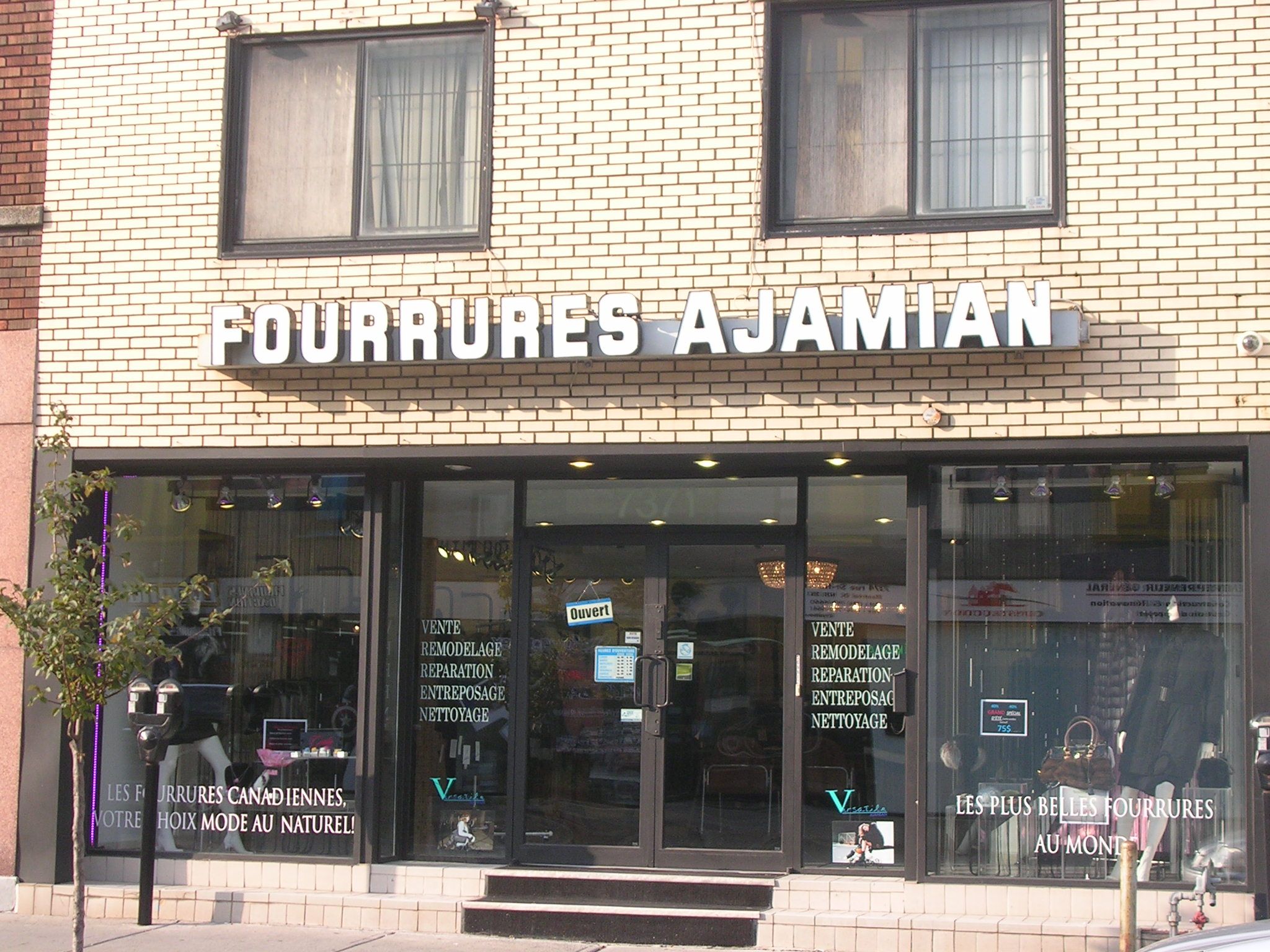 Fourrures Ajamian Ltee - Logo