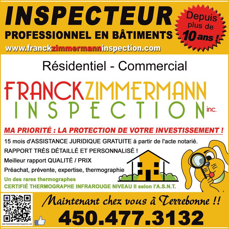 Franck Zimmermann Inspection Inc - Cover photo