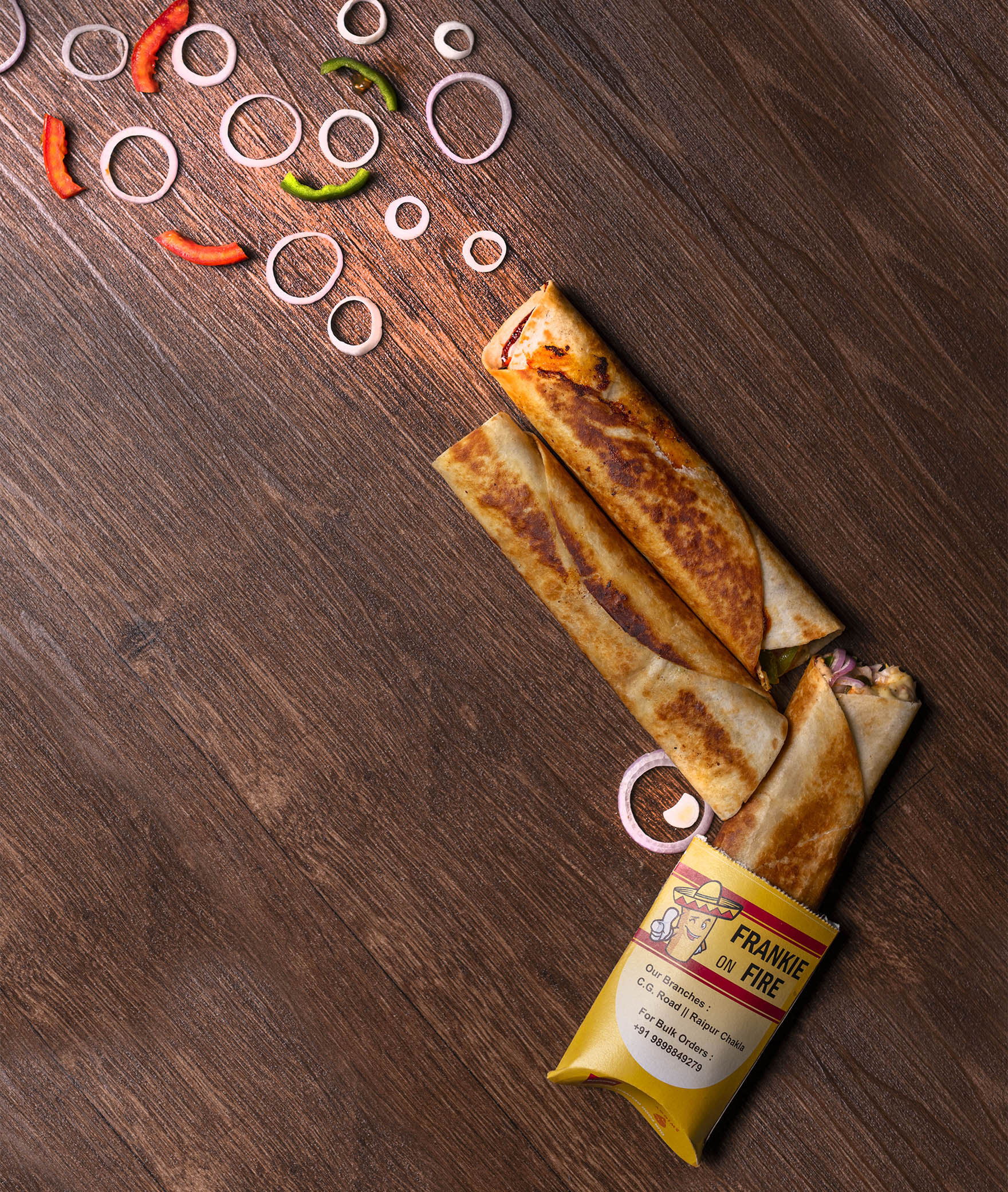 Frankie On Fire - Food Orbit - Logo