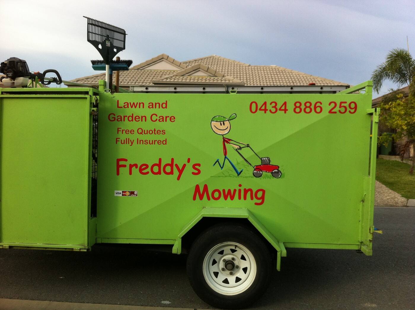 Freddy's Mowing - Cover photo