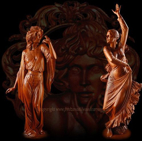 Fred Zavadil Woodcarving - Cover photo