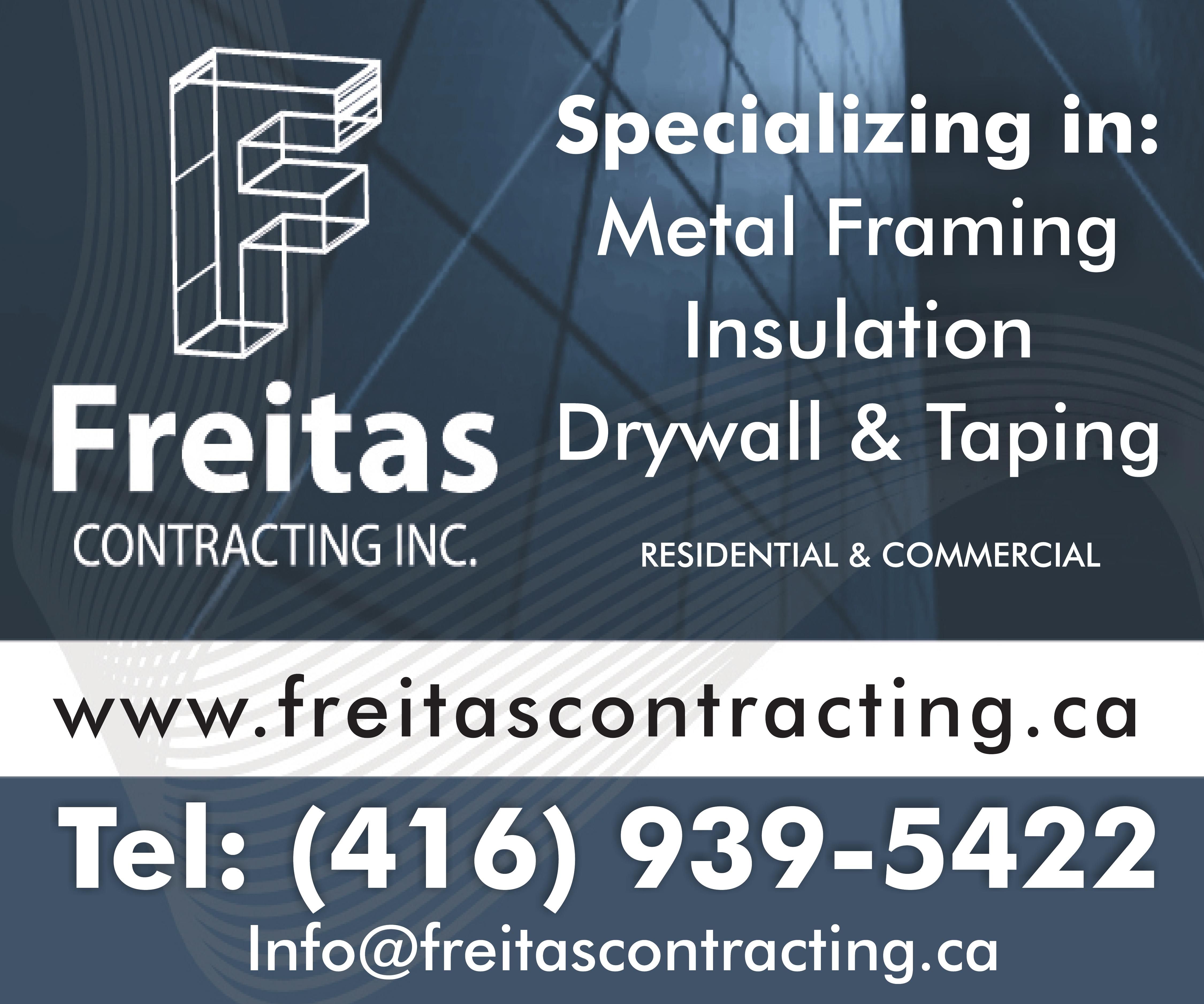 FREITAS CONTRACTING INC. - Logo