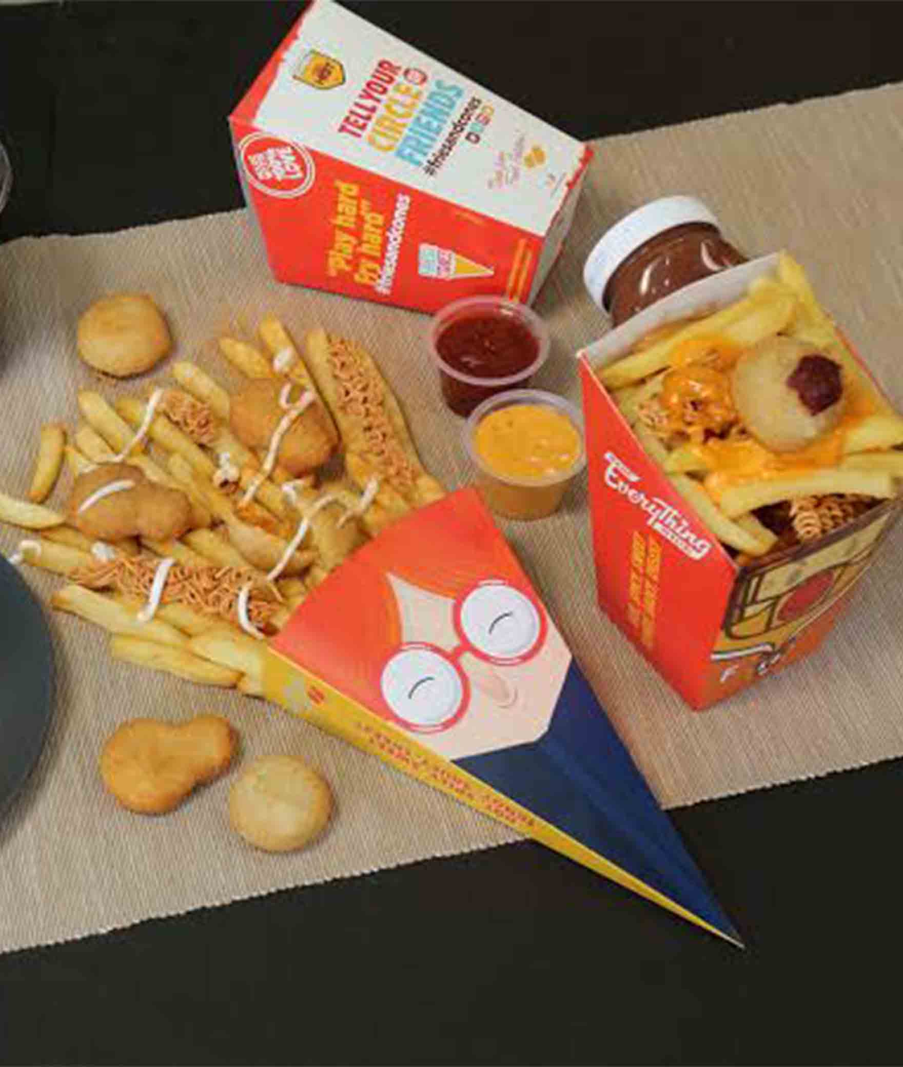 Fries and cones - Logo