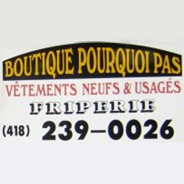 Friperie Pourquoi Pas - Logo