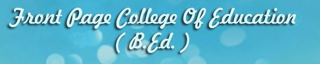 Front Page College of Education (B.Ed.) (FPCOE) - Logo