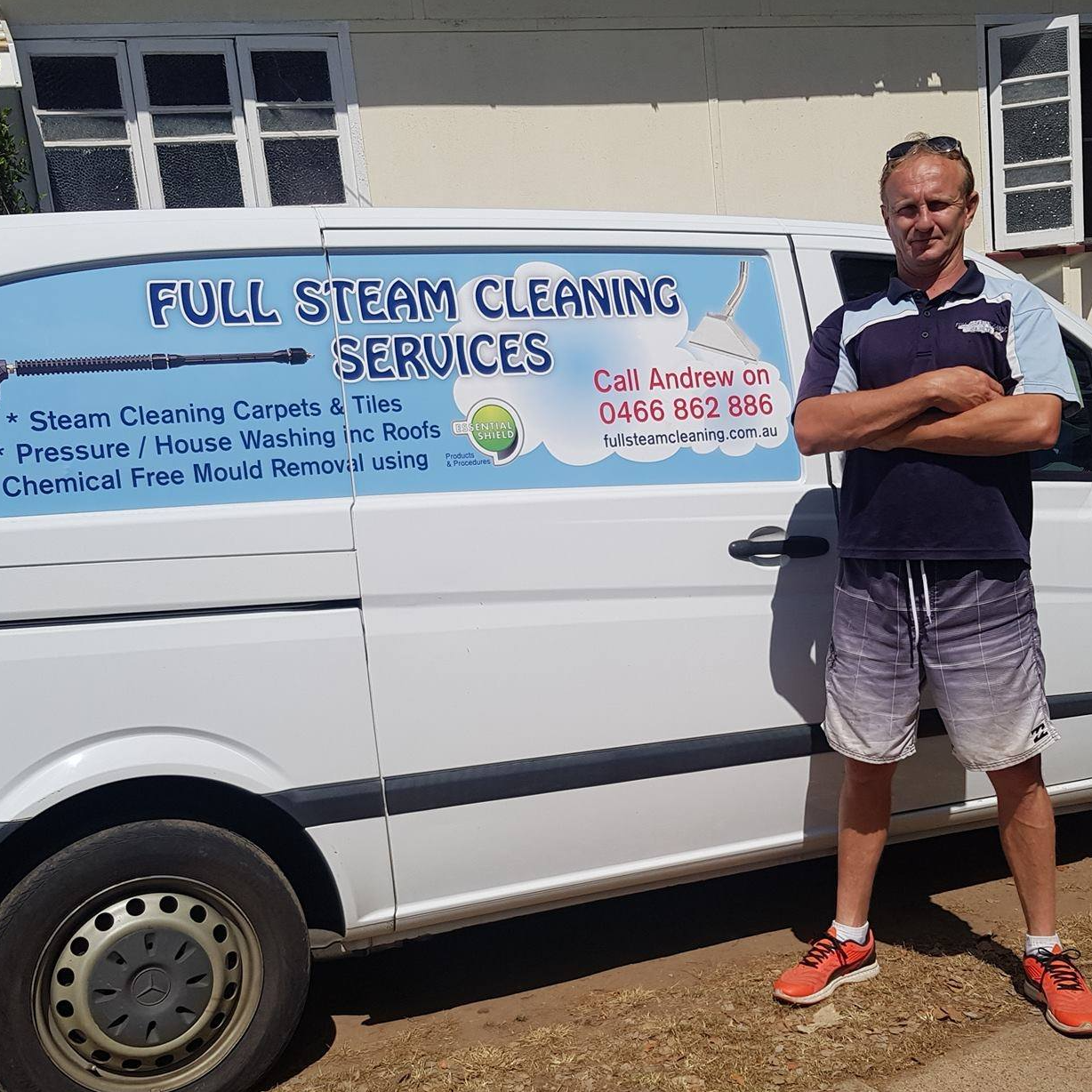 Full Steam Cleaning Services - Logo
