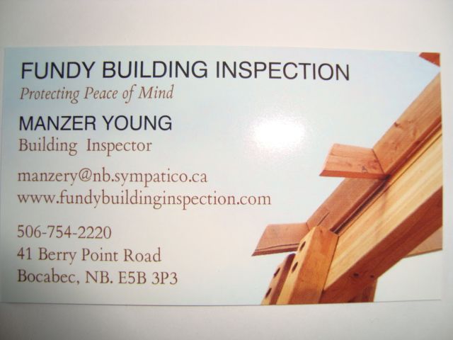 Fundy Building Inspections &a; Drafting Services Ltd. - Logo