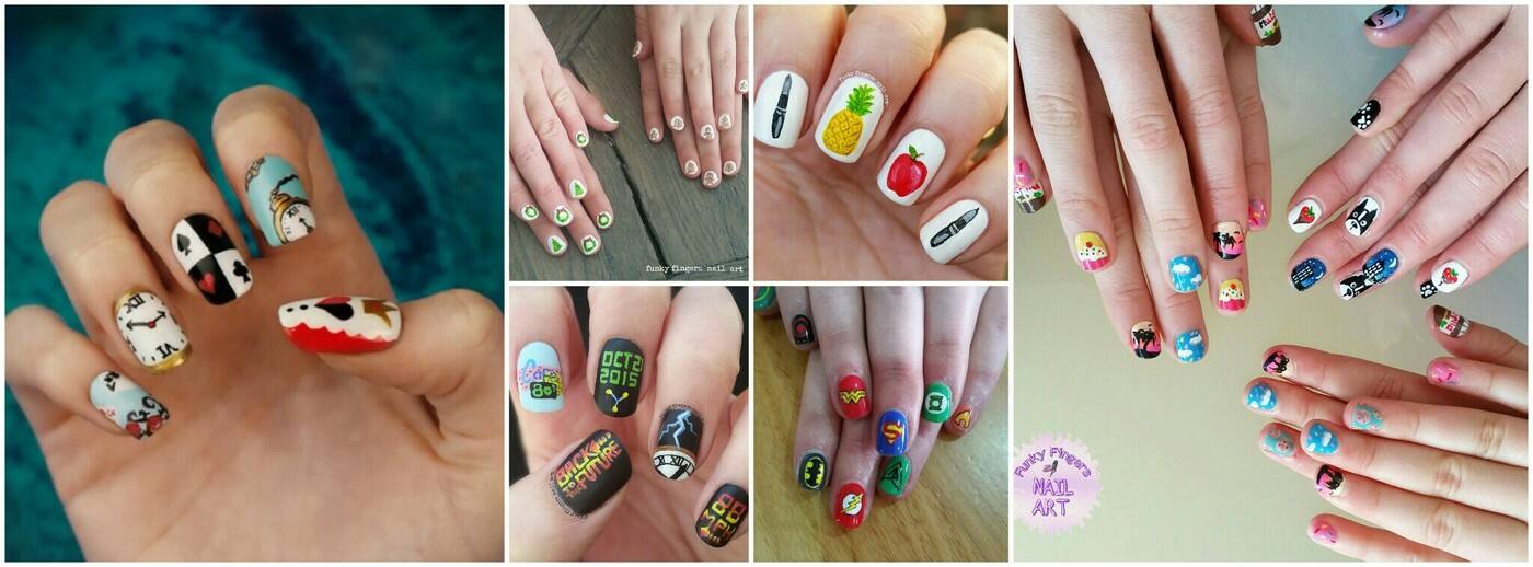 Funky Fingers Nail Art - Cover photo