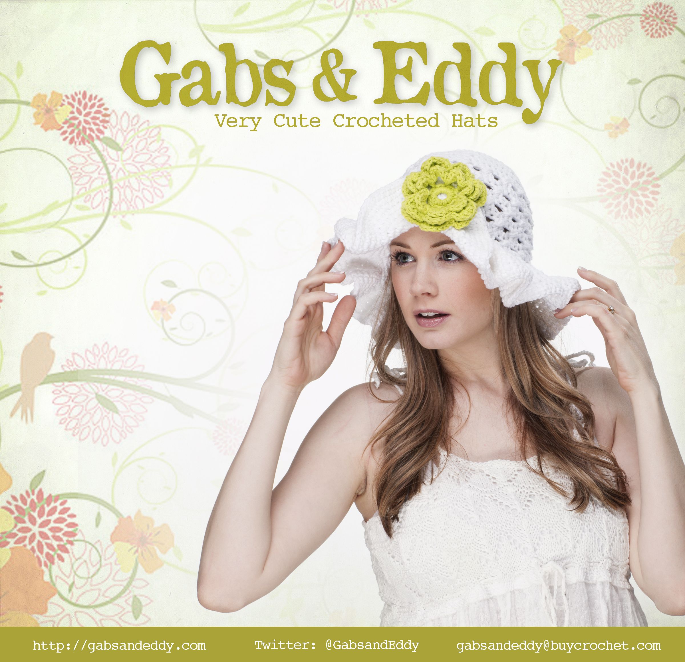 Gabs &a; Eddy Very Cute Crocheted Hats - Logo