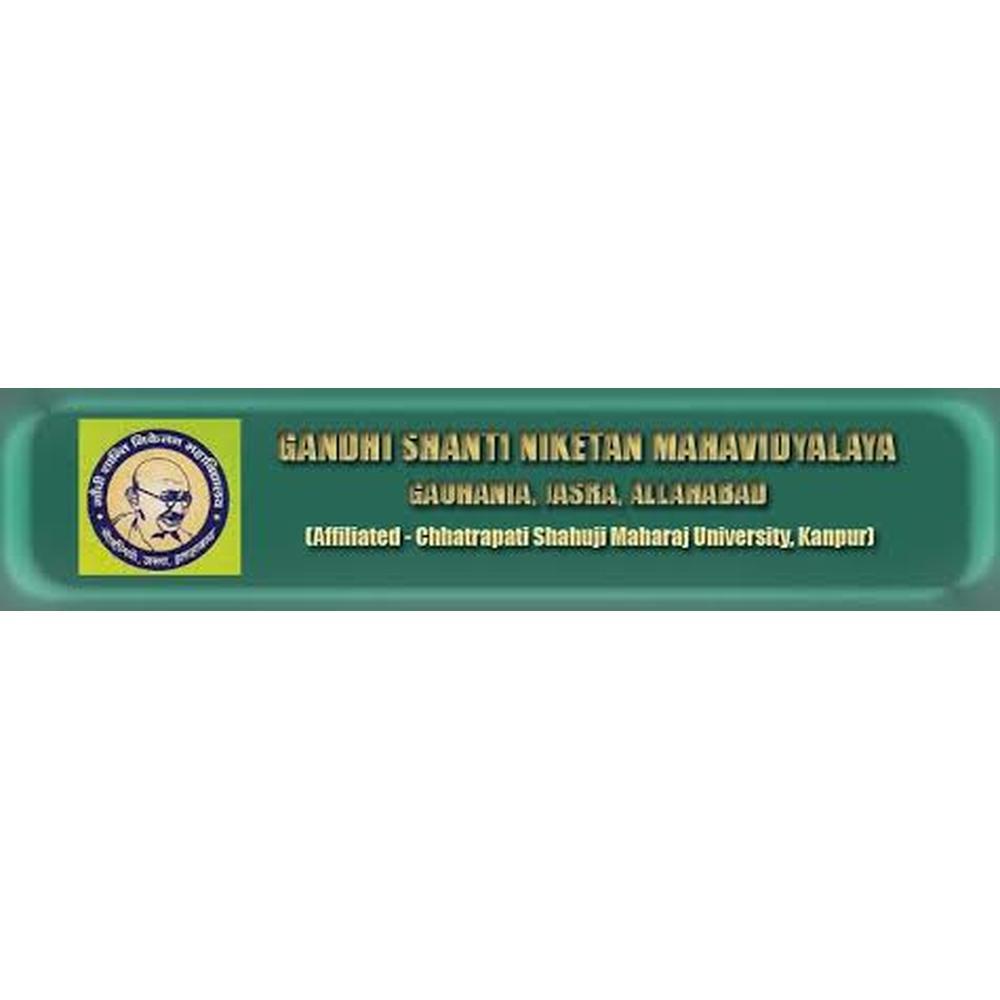Gandhi Shanti Niketan Mahavidyalaya (GSNM) - Logo