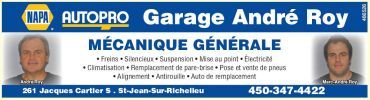 Garage André Roy - Logo