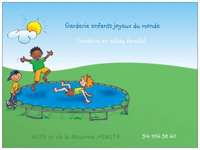 Garderie Enfants Joyeux Du Monde - Logo