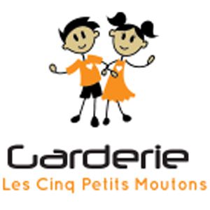 Garderie Les Cinq Petits Moutons - Logo