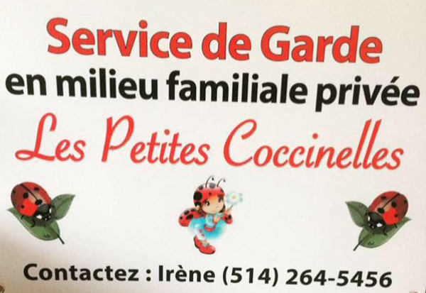 Garderie Les Petites Coccinelles - Logo