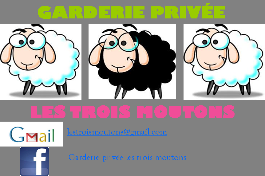 Garderie Privée Les Trois Moutons - Logo