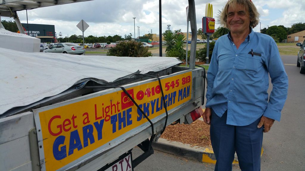 Gary The Skylight Man - Logo