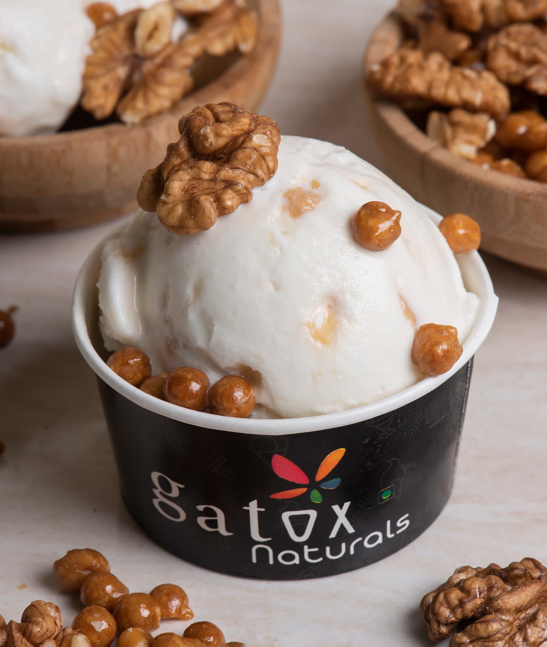 Gatox Natural Ice Cream - Logo