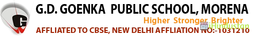 G.D. Goenka Public School, Morena - Logo