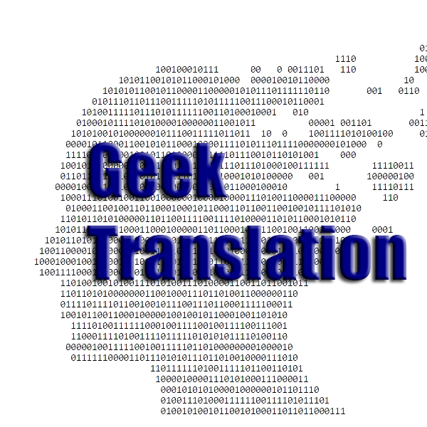Geek Translation - Logo