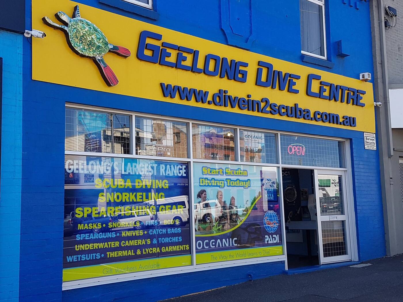 Geelong Dive Centre - Logo
