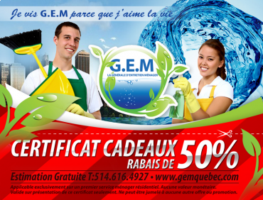 GEM La Générale D&s;Entretien Ménager - Cover photo