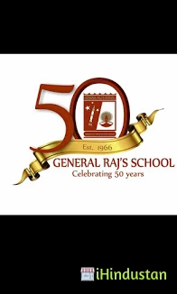 General Raj's School Private school in New Delhi - Logo
